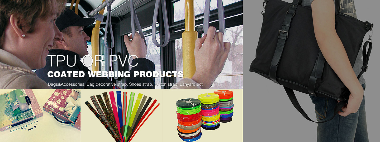 PVC coated webbings