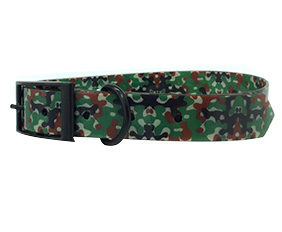 Camouflage TPU dog collar