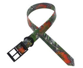 Summer camo tpu dog collar