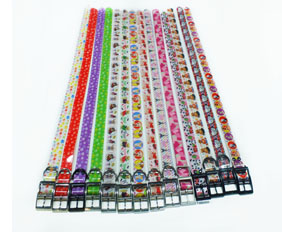 Durable soft TPU cartoon safety pet dog collars