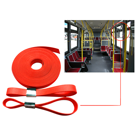 Bus handle strap