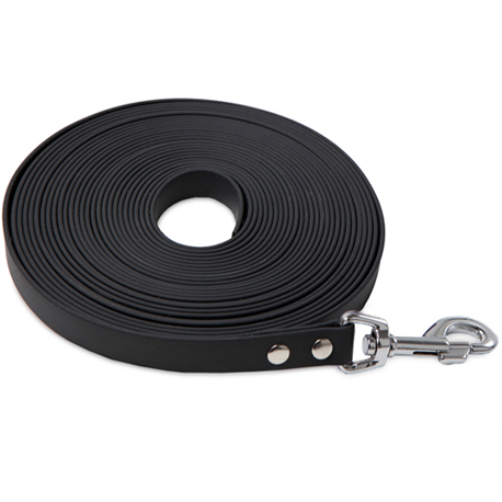 black flat dog leads