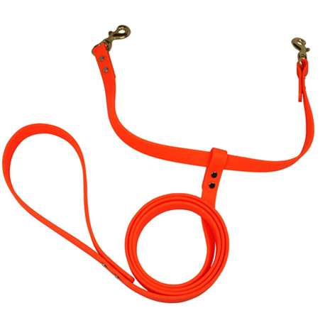 PVC coupler with leash