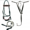 PVC breastplate collar with martingale