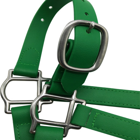 Special Green Horse halter 1''PVC