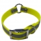 Reflective center O ring dog collar PVC