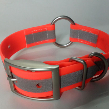 Reflective dog collar