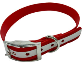 Illuminated dog collar PVC