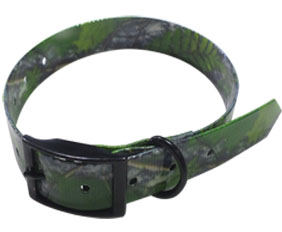 Spring camo hunting dog collar