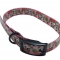 Cute cartoon design pet collar with black buckle