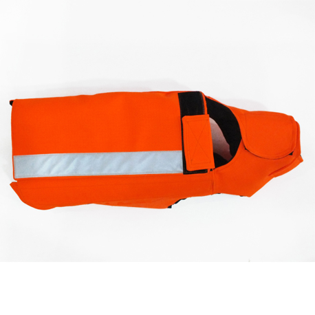 orange dog vest