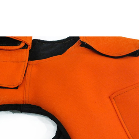 Aramid fiber hunting dog vest orange