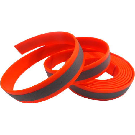 red reflective webbings PVC