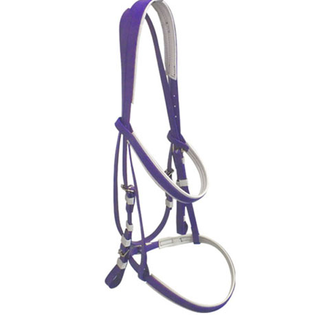 purple horse bridles