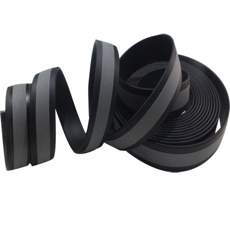 black reflective webbing