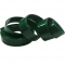 Durable men belts made in TPU coated nylon webbing dark green