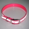 Glossy Pink TPU coated Nylon webbing