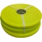 Neon yellow PVC coated webbing bag straps 25mm wide