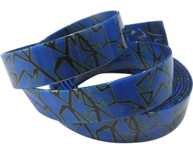 Special blue camo design poly coated webbing corrosion-proof