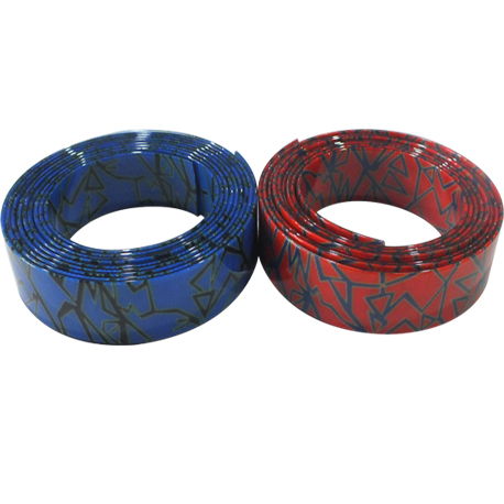 Customized red blue design TPU bag accessories straps