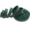 Waterproof cleanable Reflective belts straps TPU coated nylon dark green