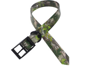 Spring season camouflage TPU dog collar for large dogs