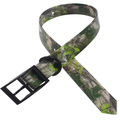 Spring season camouflage TPU dog collar