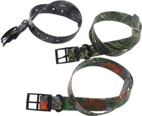 Summer season camo design TPU D ring hound collars