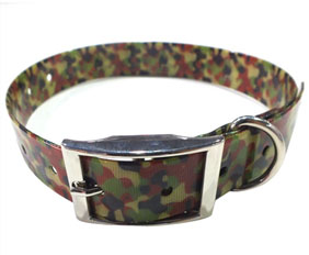 Really cool wholesale camo TPU dog collar straps