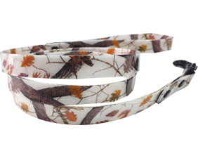 Winter camouflage design dog walking collar and leash set in TPU