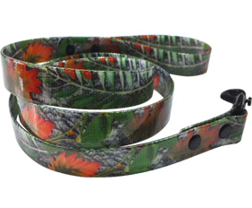 Mud resistant washable TPU dog leads with summer Camo design for all dogs