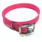 Best discount price on pvc coated pet dog collar in Pink