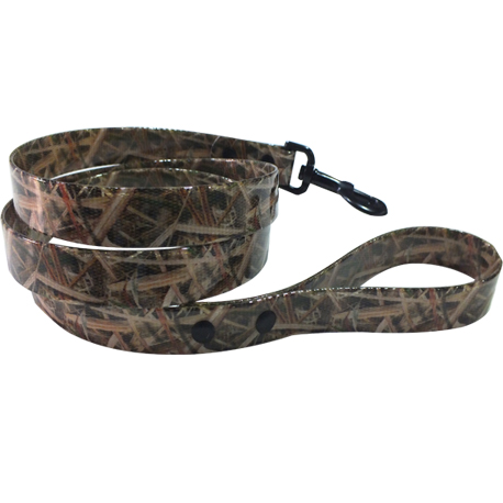 Black zinc alloy snap hook camouflage TPU hunting leads