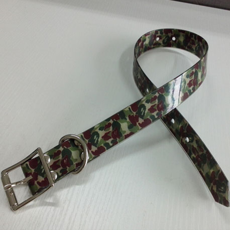 Pet supplies camouflage TPU dog collar