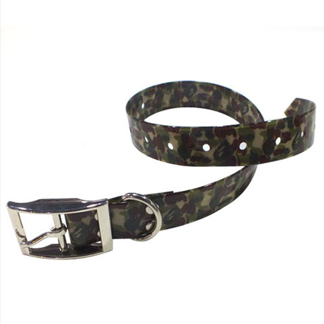 Pet collar supplies in camouflage
