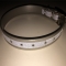 Silver promote thin dog design USA reflective dog collars TPU