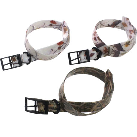 camouflage pattern polyurethane dog collar