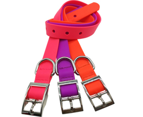 Similar to leather pvc plastic pet collar with different colors