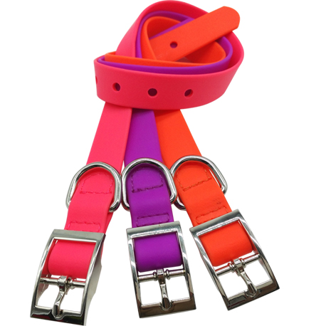 Similar to leather pvc plastic pet collar with different colors