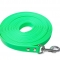 Dog training rescue tracking line PVC lime green