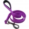 Abrasion resistant durable purple puppy leash supplies in PVC