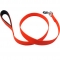 Neon orange dog hunting training tracking leads leashes PVC