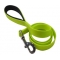 Neon yellow soft handle PVC dog leads supplier factory