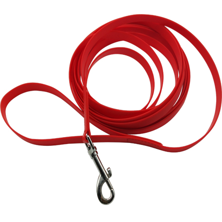 PVC pet leads leashes supplies red