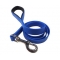 Waterproof durable soft blue PVC dog leash for walking dogs