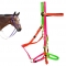 Color mixed soft padding on head halter bridle combination in PVC