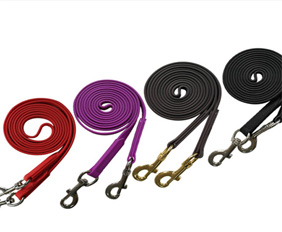 Different colors PVC horse reins supply for horse racing riding walking