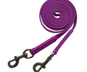 Purple PVC bridle rein wholesale