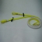 Neon yellow horse- equipment rein supplies in PVC-Nylon