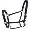 3/4''wide buckle nose halter TPU cool black